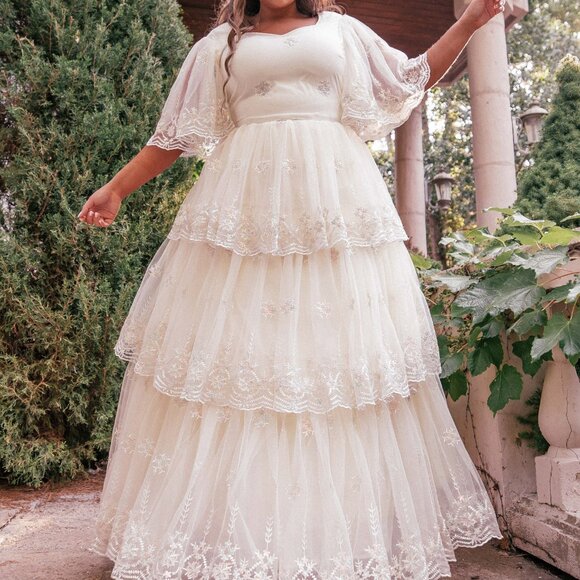 JESSAKAE Snowflake Dress - Picture 1 of 5